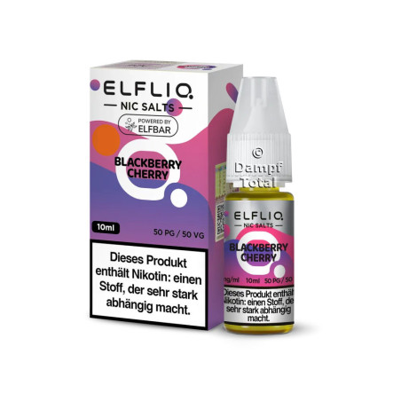 Elfliq Blackberry Cherry - Nikotinsalz Liquid - 10ml