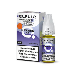 Elfliq Blackberry Ice - Nikotinsalz Liquid - 10ml