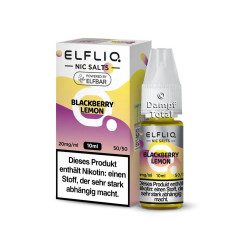 Elfliq Blackberry Lemon - Nikotinsalz Liquid - 10ml