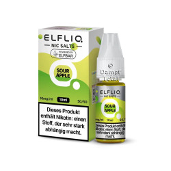 Elfliq Sour Apple - Nikotinsalz Liquid - 10ml