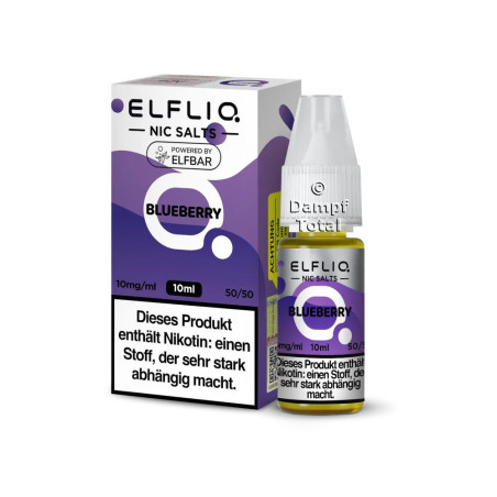 Elfliq Blueberry - Nikotinsalz Liquid - 10ml