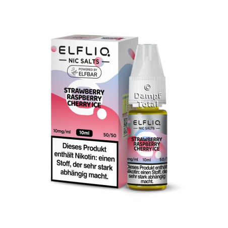 Elfliq Strawberry Rasberry Cherry Ice - Nikotinsalz Liquid - 10ml