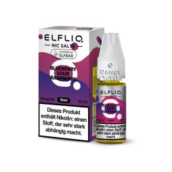 Elfliq Blueberry Sour Rasberry - Nikotinsalz Liquid - 10ml
