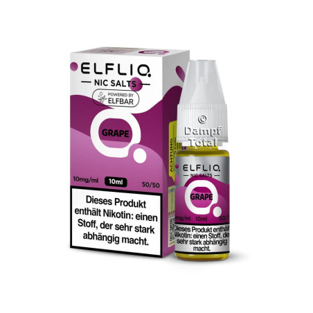 Elfliq Grape - Nikotinsalz Liquid - 10ml