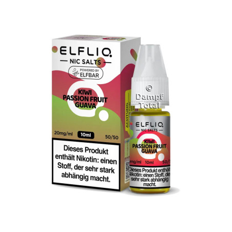 Elfliq Kiwi Passion Fruit Guava - Nikotinsalz Liquid - 10ml