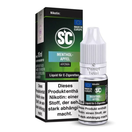SC Liquid - Menthol Apfel 10ml